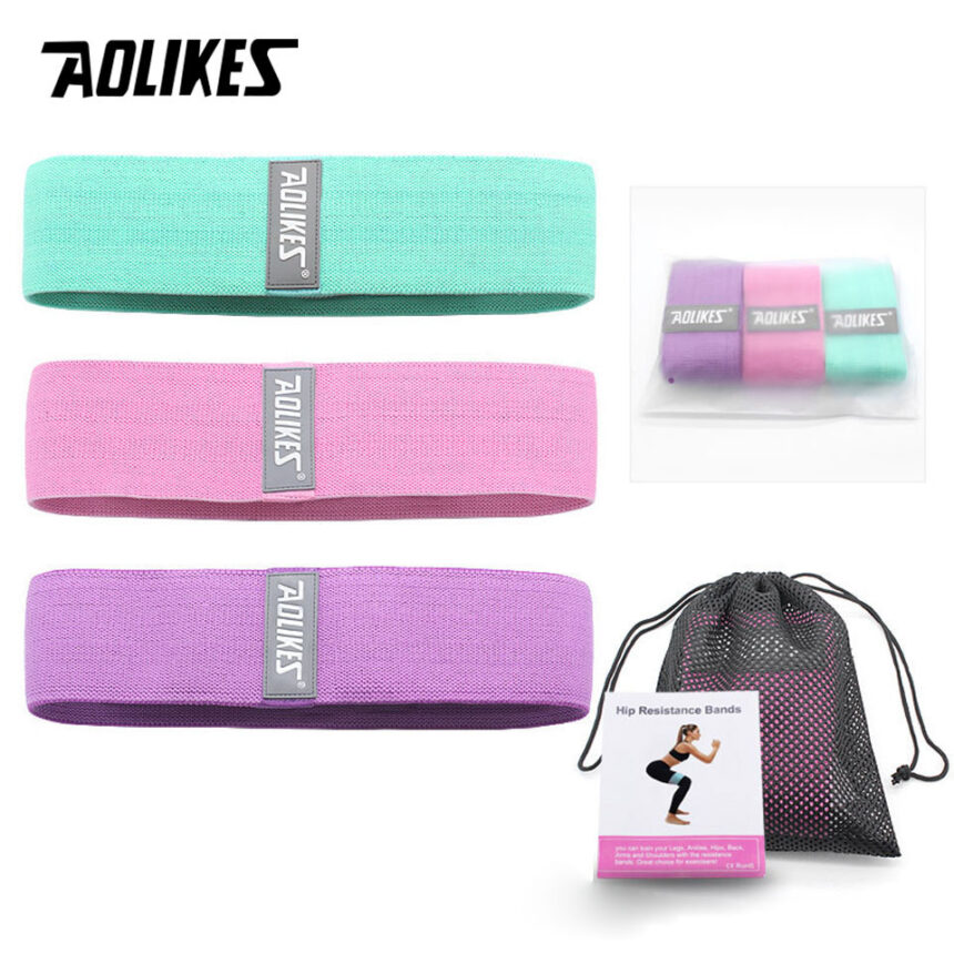 Dây Kháng Lực Đàn Hồi Miniband Tập Mông Hip Resistance Bands Aolikes