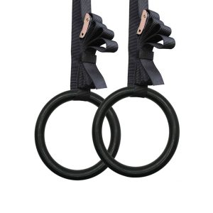 Vòng Treo Gymnastic Rings Hỗ Trợ Tập Dip Với Xà Đơn, GYM Ring Ngoài Trời (1 Đôi)